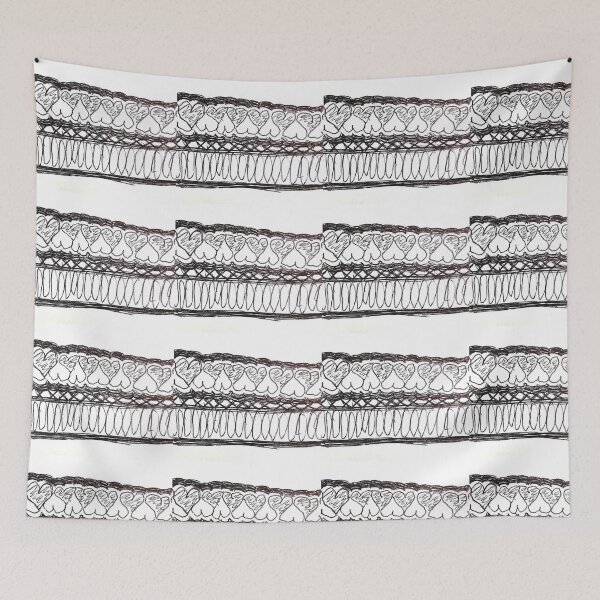 Item preview, Heart line doodle  designed and sold by DancingCreek.