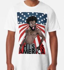 Das ist Amerika Childish Gambino Longshirt