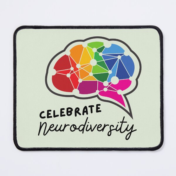 Item preview, Celebrate Neurodiversity designed and sold by LibraryLadyDesigns.