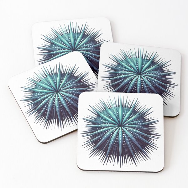 Item preview, Cool Colors Sea Urchin Cel Shading Art designed and sold by takeng07.