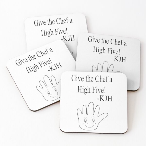 Item preview, Give the Chef a High Five designed and sold by KJH-Art-Studios.