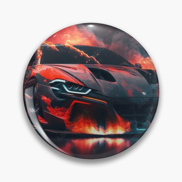 Item preview, The burning car designed and sold by MurtazaMosavi.