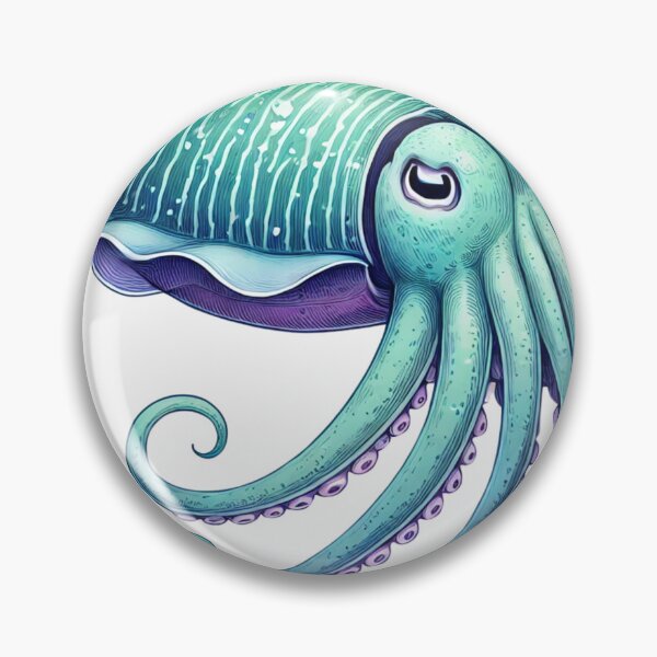 Artikelvorschau, Coole Farben Tintenfisch Cel Shading Art entworfen und verkauft von takeng07.