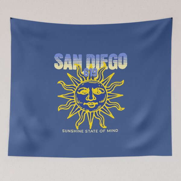 Item preview, San Diego, 619, Sunshine State of Mind designed and sold by IronicalDesigns.