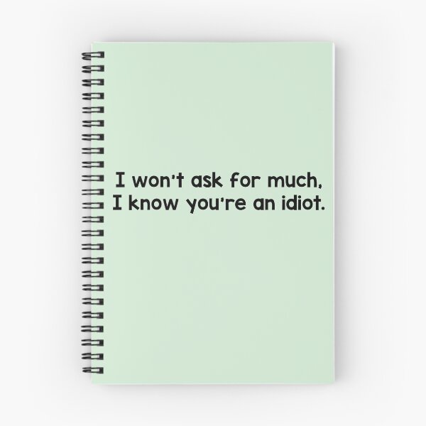 Item preview, I know you’re an idiot designed and sold by FunandWhimsy.