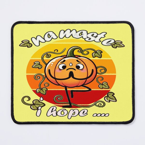 Item preview, Anxious Pumpkin- Pumpkin yoga designed and sold by Rajasekar.