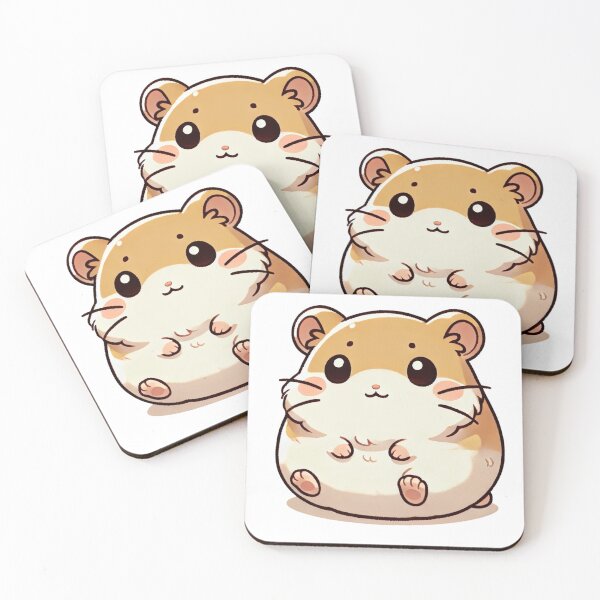 Item preview, Adorable Hamster in Analogous Anime Style designed and sold by takeng07.