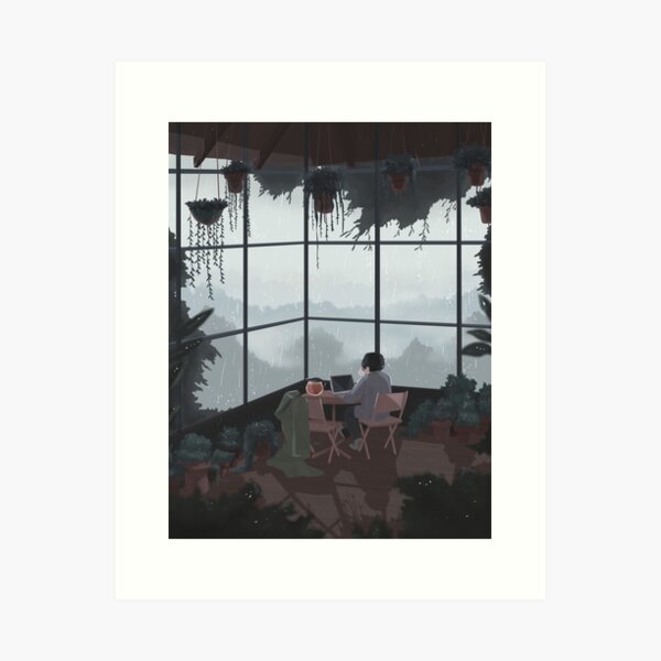 time alone Art Print