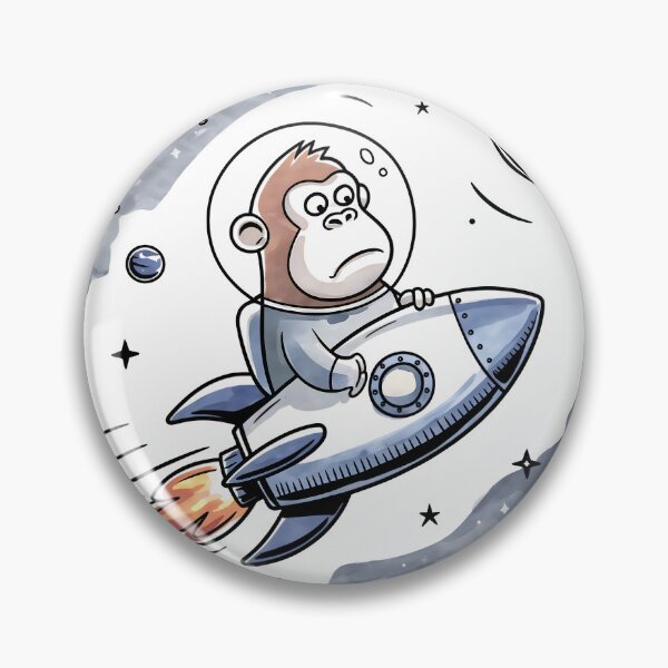 Item preview, Ape’s space journey designed and sold by CooperApe.