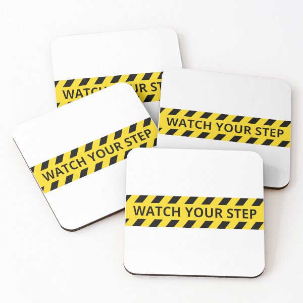 Item preview, Watch Your Step Floor Sign designed and sold by Sachithra Munasinghe.