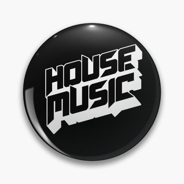 Item preview, HOUSE MUSIC  - Angular Drop Shadow (white)  designed and sold by Discothreadz.