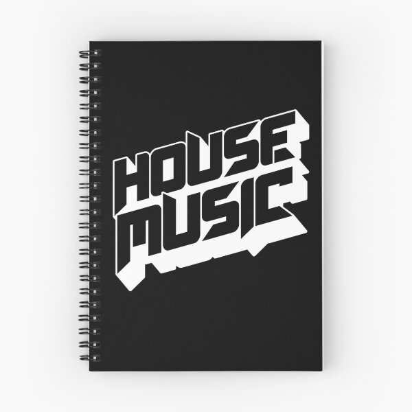 Item preview, HOUSE MUSIC  - Angular Drop Shadow (white)  designed and sold by Discothreadz.