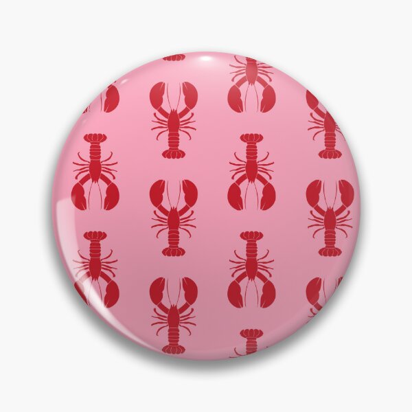 Item preview, Preppy Pink Lobster Print  designed and sold by design-by-syd.