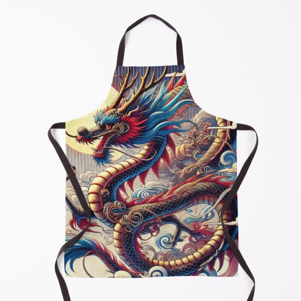 Item preview, Vibrant Eastern Dragon in Anime Style designed and sold by NSB-Design.