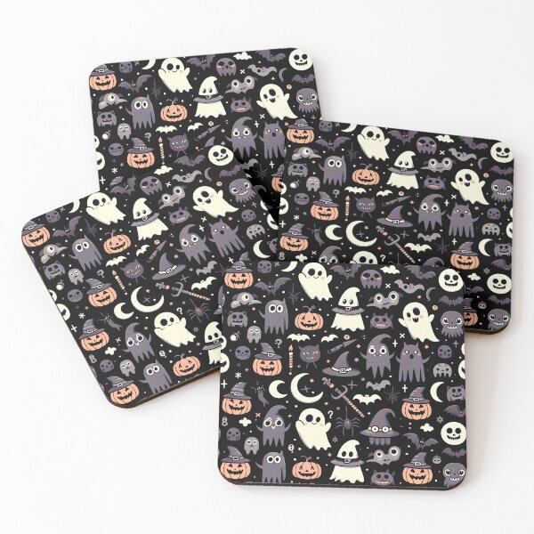 Item preview, Happy Halloween Doodle designed and sold by Thai Vibe Studio.