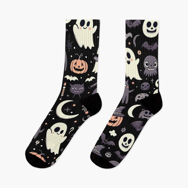 Item preview, Happy Halloween Doodle designed and sold by Thai Vibe Studio.