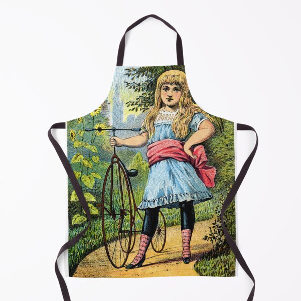 Item preview, Victorian Girl and her Tricycle designed and sold by historicimage.