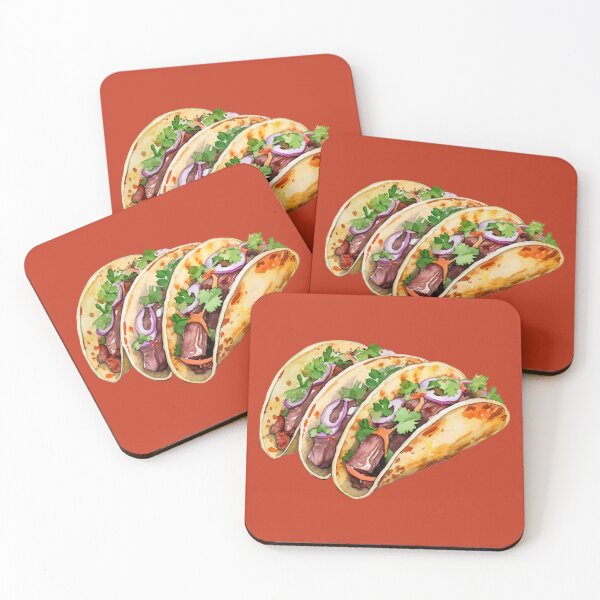 Item preview, tacos al pastor designed and sold by Magnolia Valley Art.