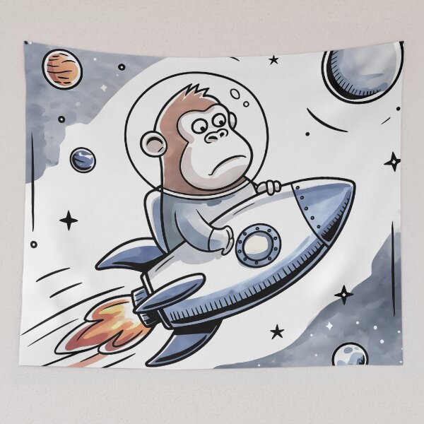 Item preview, Ape’s space journey designed and sold by CooperApe.