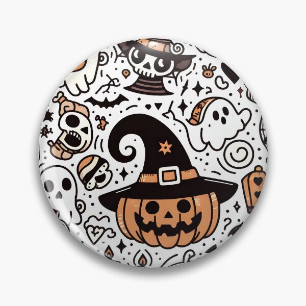 Item preview, Halloween Doodle Dream designed and sold by Thai Vibe Studio.