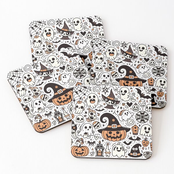 Item preview, Halloween Doodle Dream designed and sold by Thai Vibe Studio.