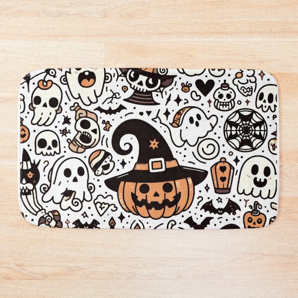 Item preview, Halloween Doodle Dream designed and sold by Thai Vibe Studio.