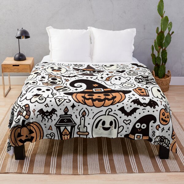 Item preview, Halloween Doodle Dream designed and sold by Thai Vibe Studio.