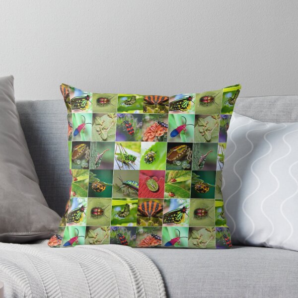 Item preview, Colorful Insects Photo Collage designed and sold by ColorfulPrints.