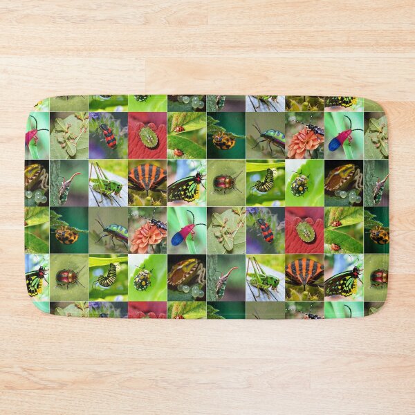 Item preview, Colorful Insects Photo Collage designed and sold by ColorfulPrints.