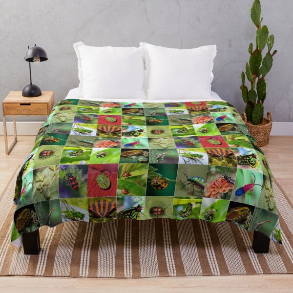 Item preview, Colorful Insects Photo Collage designed and sold by ColorfulPrints.