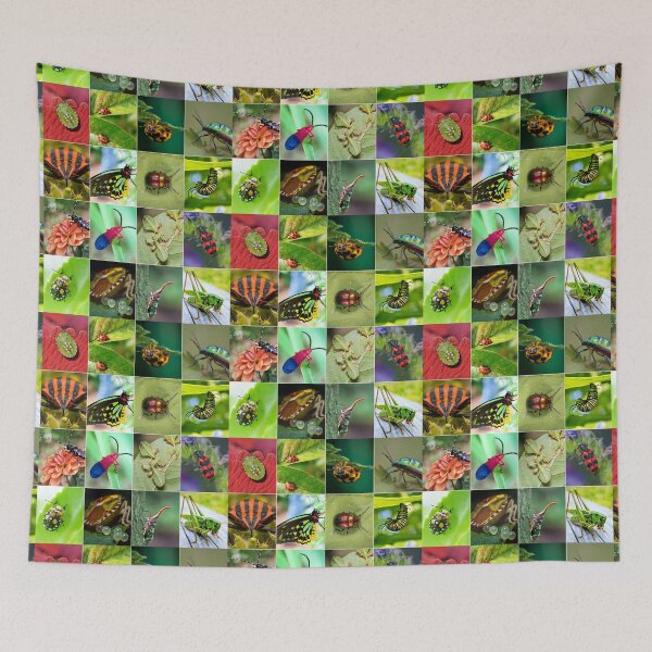 Item preview, Colorful Insects Photo Collage designed and sold by ColorfulPrints.