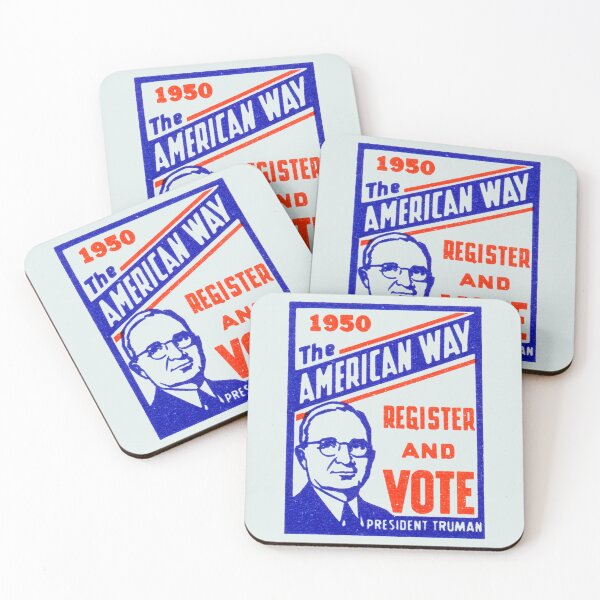 Item preview, 1950 Register and Vote for Truman designed and sold by historicimage.