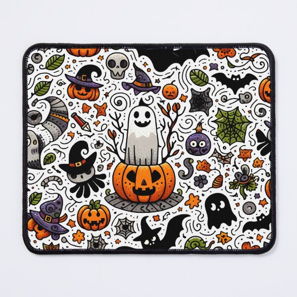 Item preview, Halloween Doodle Land designed and sold by Thai Vibe Studio.