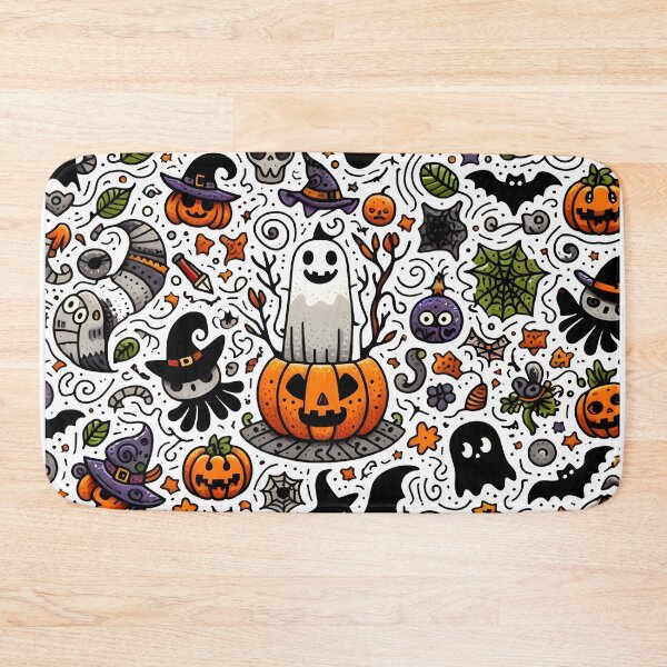 Item preview, Halloween Doodle Land designed and sold by Thai Vibe Studio.