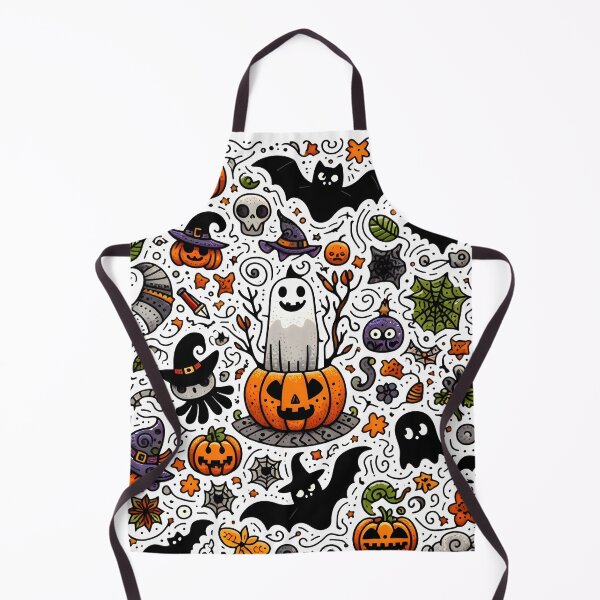 Item preview, Halloween Doodle Land designed and sold by Thai Vibe Studio.