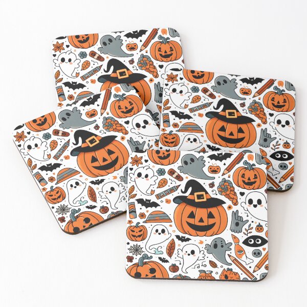 Item preview, Halloween Doodle Town designed and sold by Thai Vibe Studio.