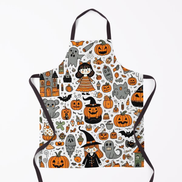 Item preview, Halloween Doodle Kingdom designed and sold by Thai Vibe Studio.
