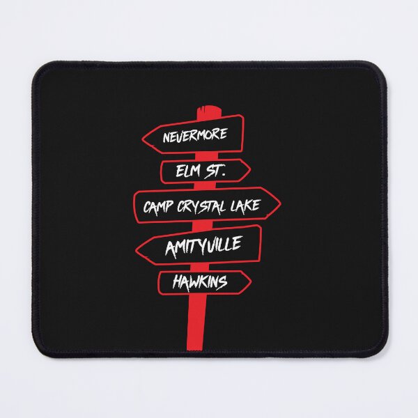 Item preview, Horror Movie Vacation Road Direction designed and sold by Cine Store Merch.