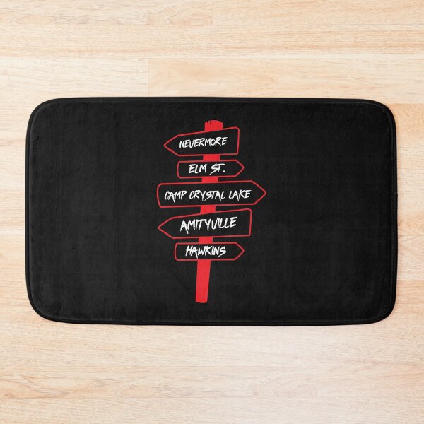 Item preview, Horror Movie Vacation Road Direction designed and sold by Cine Store Merch.