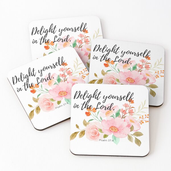 Item preview, Delight yourself in the Lord designed and sold by VieLittleCorner.