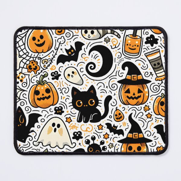 Item preview, Halloween Doodle World designed and sold by Thai Vibe Studio.