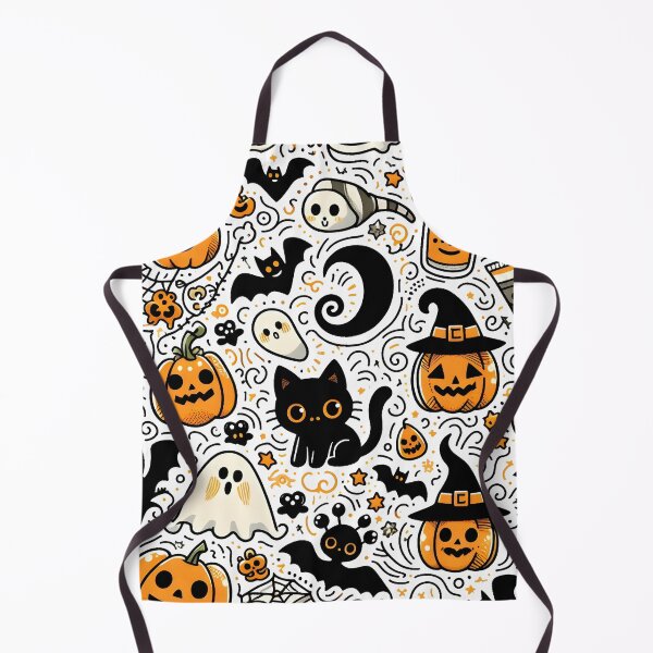 Item preview, Halloween Doodle World designed and sold by Thai Vibe Studio.