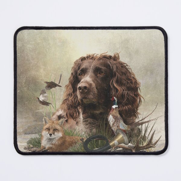 Item preview, German Quail Dog , Wachtelhund designed and sold by TammyHunterArt.