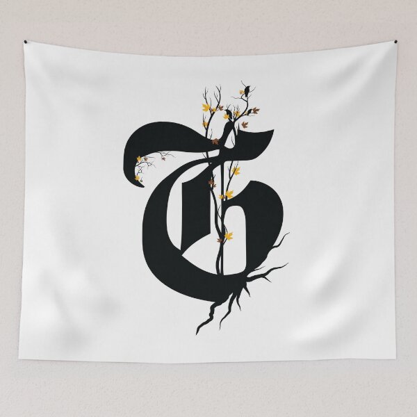 Item preview, Letter "G" Illustrated initial designed and sold by InkinZ.