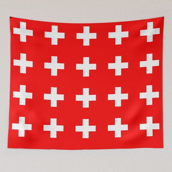 Item preview, Swiss flag designed and sold by Inspirationmotivation.