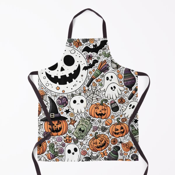 Item preview, Halloween Doodle Paradise designed and sold by Thai Vibe Studio.