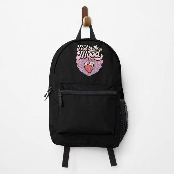 Item preview, Not in the Mood Retro Heart Design - Expressive Art for Daily Attitude designed and sold by love3617.