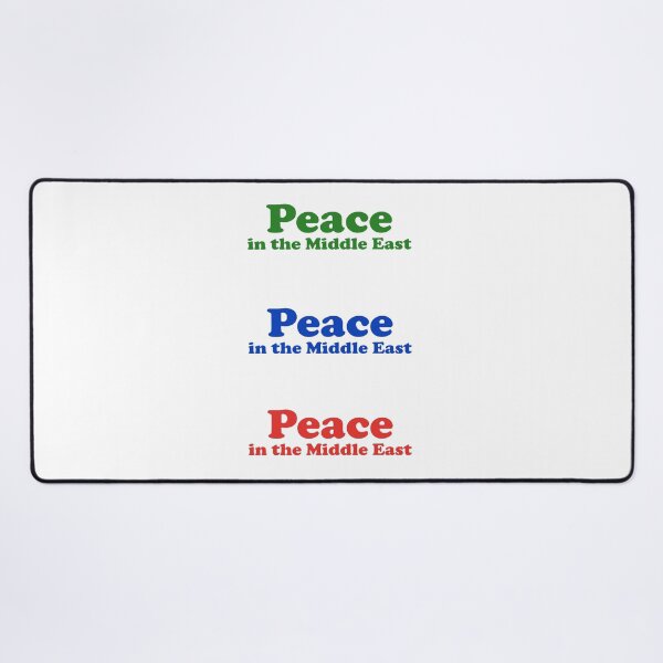 Item preview, Peace in the Middle East sticker pack red blue green designed and sold by Inspirationmotivation.