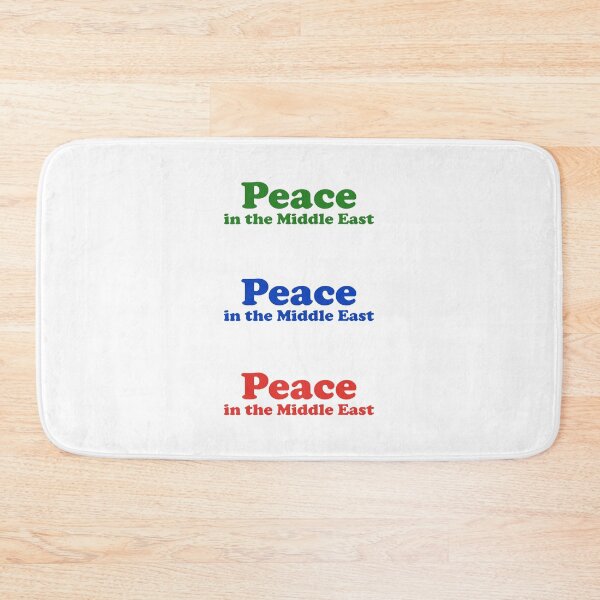 Item preview, Peace in the Middle East sticker pack red blue green designed and sold by Inspirationmotivation.