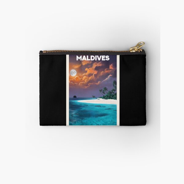 Item preview, Maldives, Travel Art designed and sold by PinkandP.